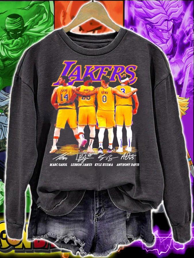 Lakers Marc Gasol Lebron James Kyle Kuzma Anthony Davis t-shirt sweatshirt