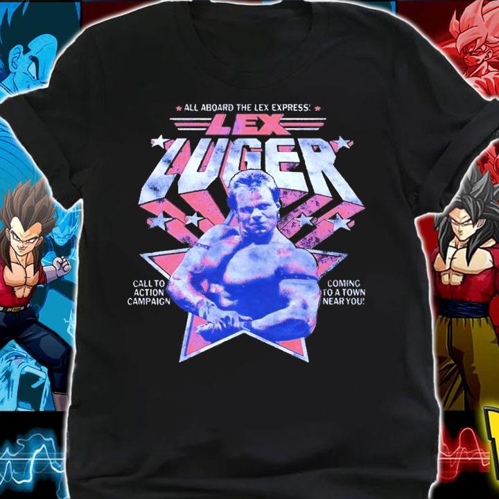 Men's All aboard the lex express Lex Luger shirt shirt
