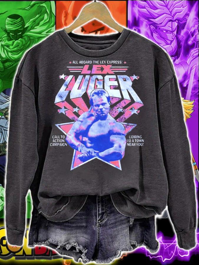 Men's All aboard the lex express Lex Luger shirt sweatshirt
