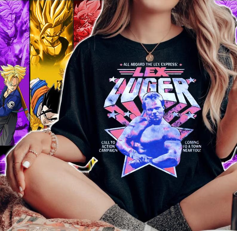 Men's All aboard the lex express Lex Luger shirt woman shirt