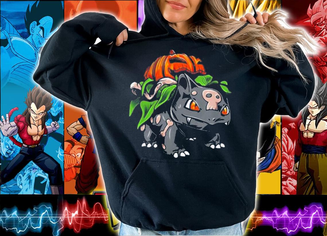 Pokemon Fushigidane Pumpkin Halloween t-shirt hoodie