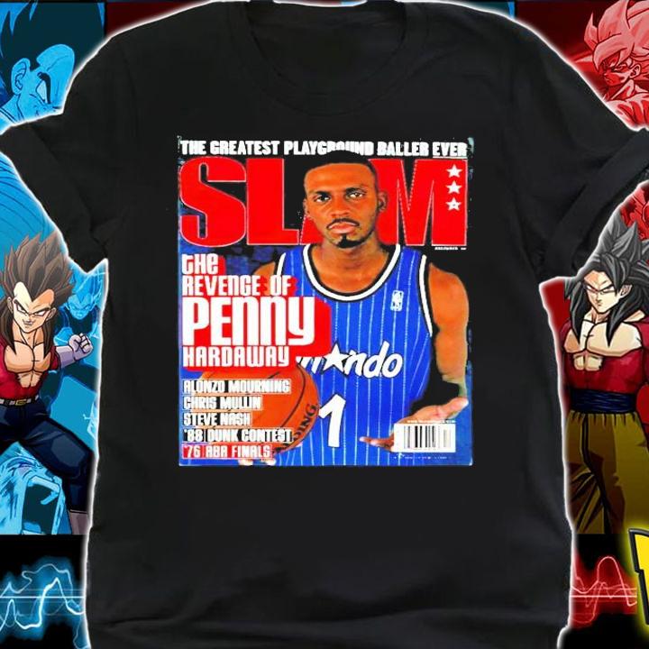 SLAM Penny Hardaway the revenge of penny hardaway t-shirt shirt