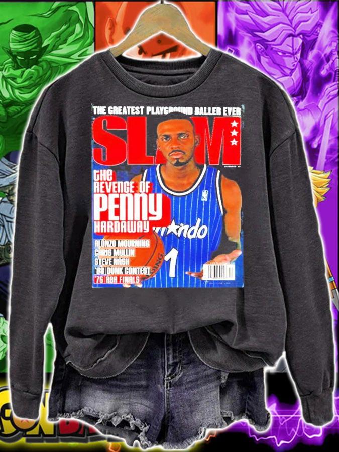 SLAM Penny Hardaway the revenge of penny hardaway t-shirt sweatshirt