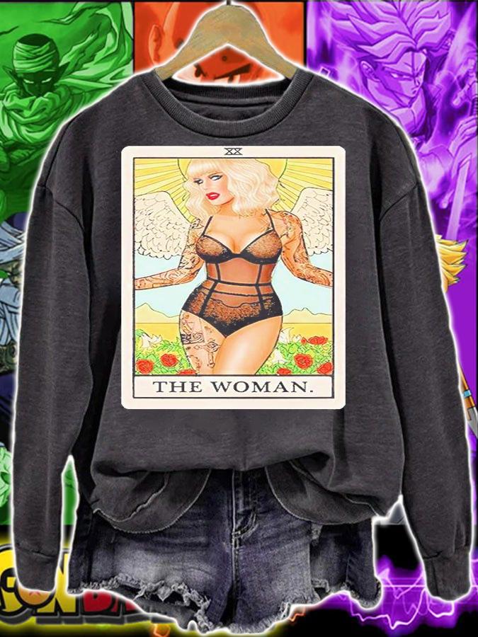 Trixie Katya the woman XX Tarot card T-shirt sweatshirt