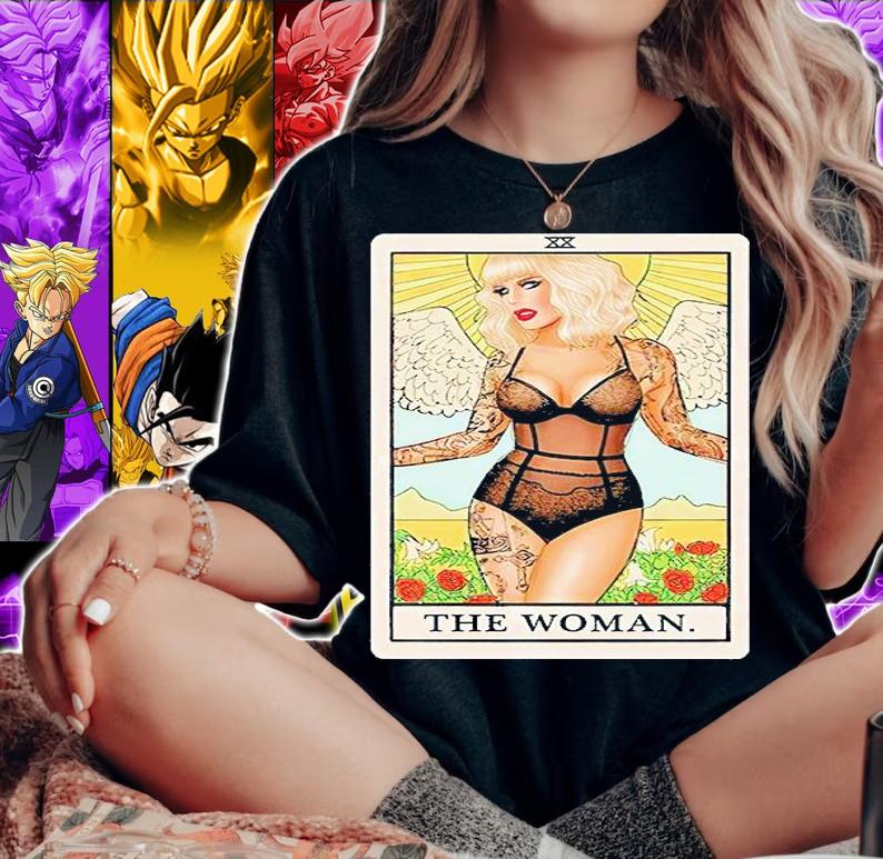 Trixie Katya the woman XX Tarot card T-shirt woman shirt