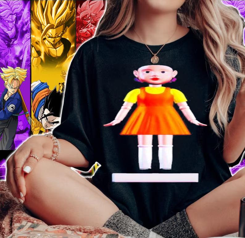 067 Doll Squid Game shirt woman shirt