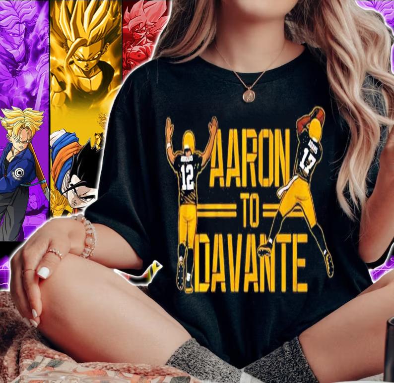Aaron Rodgers to Davante Adams shirt