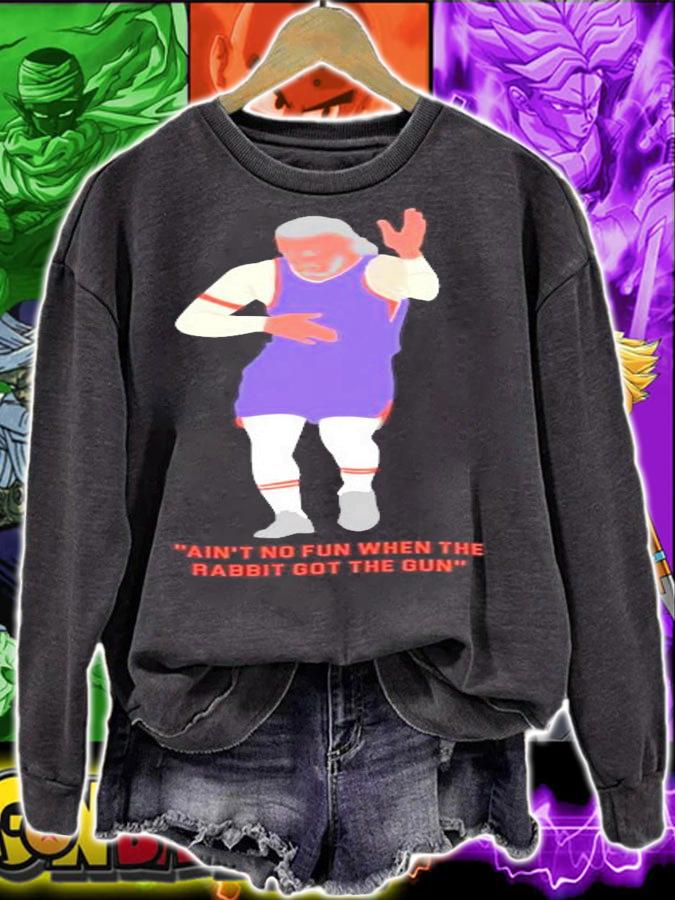 Aint no fun when the rabbit got the gun shirt sweatshirt