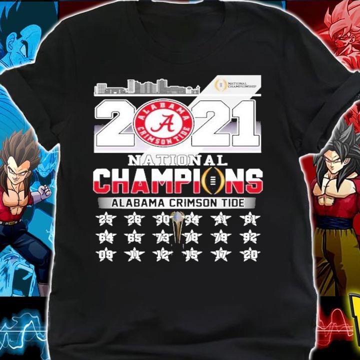 Alabama Crimson Tide national Champions Alabama Crison Tide 2021 shirt