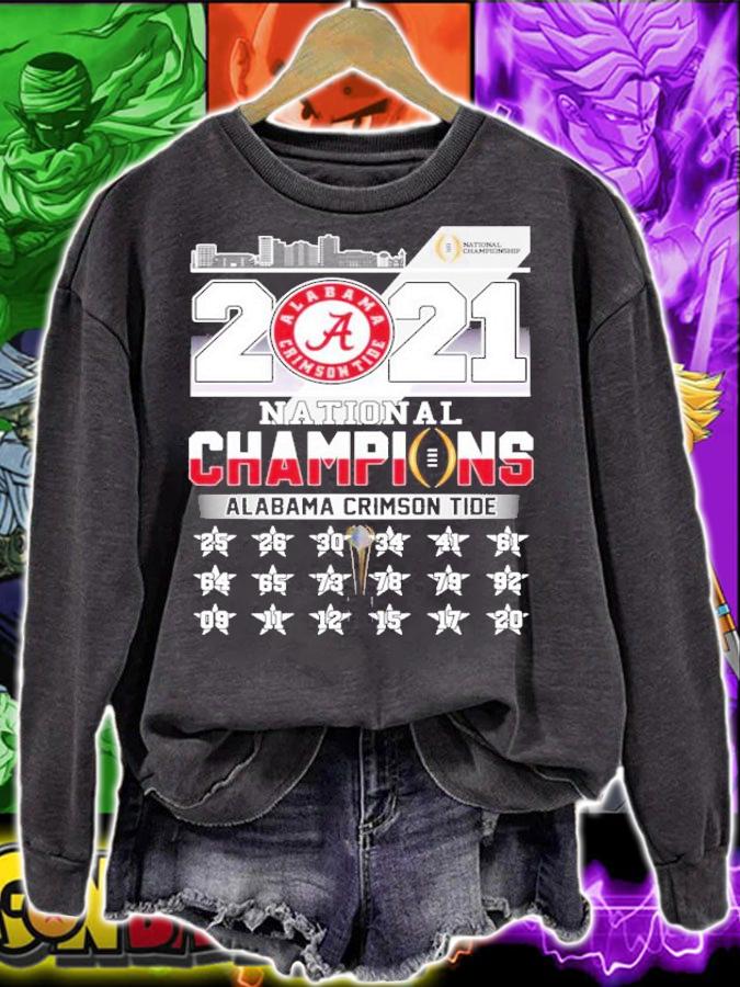 Alabama Crimson Tide national Champions Alabama Crison Tide 2021 shirt