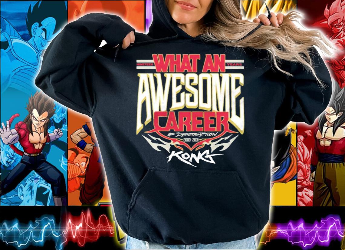 Awesome Kong Farewell shirt hoodie