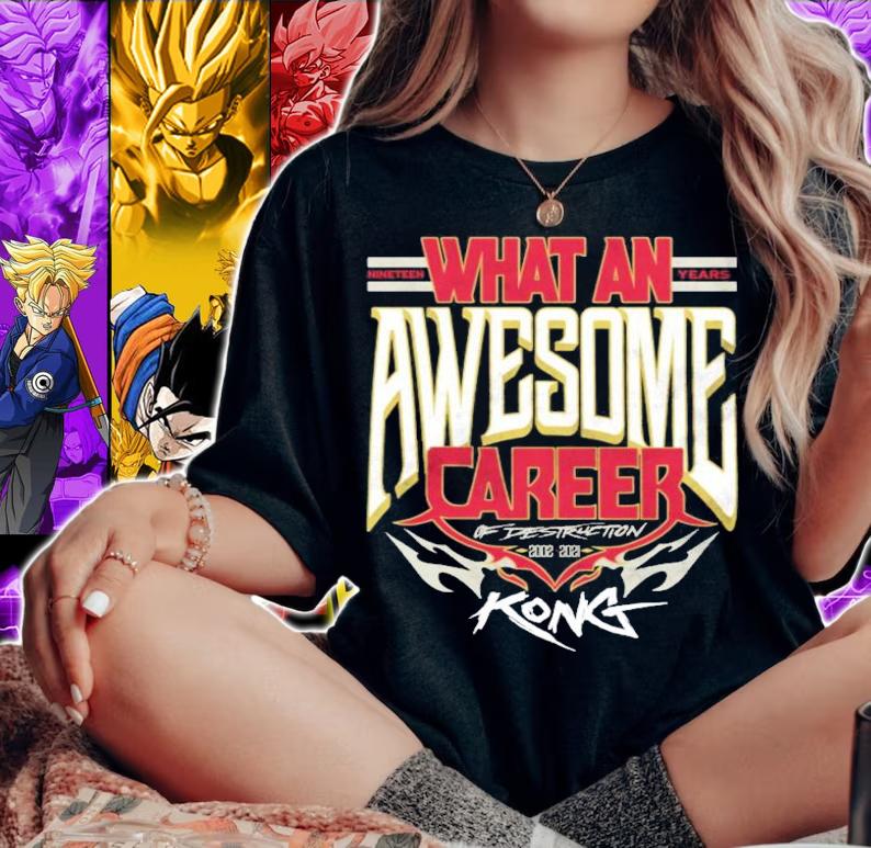 Awesome Kong Farewell shirt woman shirt