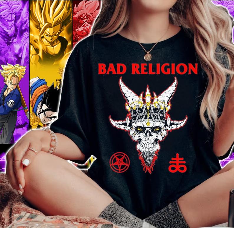 Bad Religion Santa shirt woman shirt