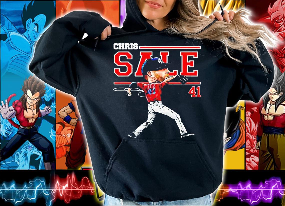 Boston Red Sox Chris Sale signature T-shirt hoodie