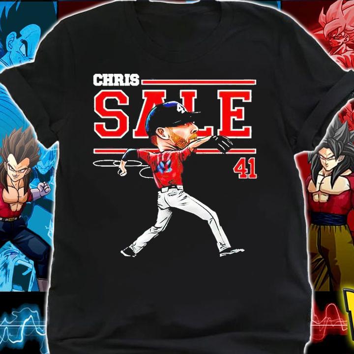 Boston Red Sox Chris Sale signature T-shirt shirt