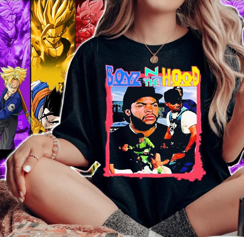 Boyz n the Hood Ice Cube and Cuba Gooding Jr. T-shirt