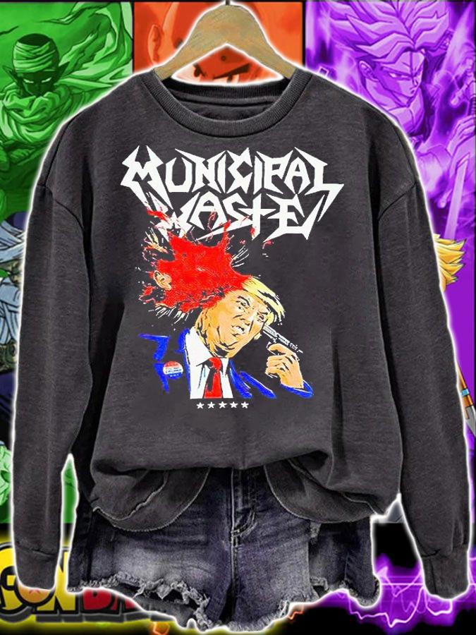 Donald Trump municipal waste T-shirt