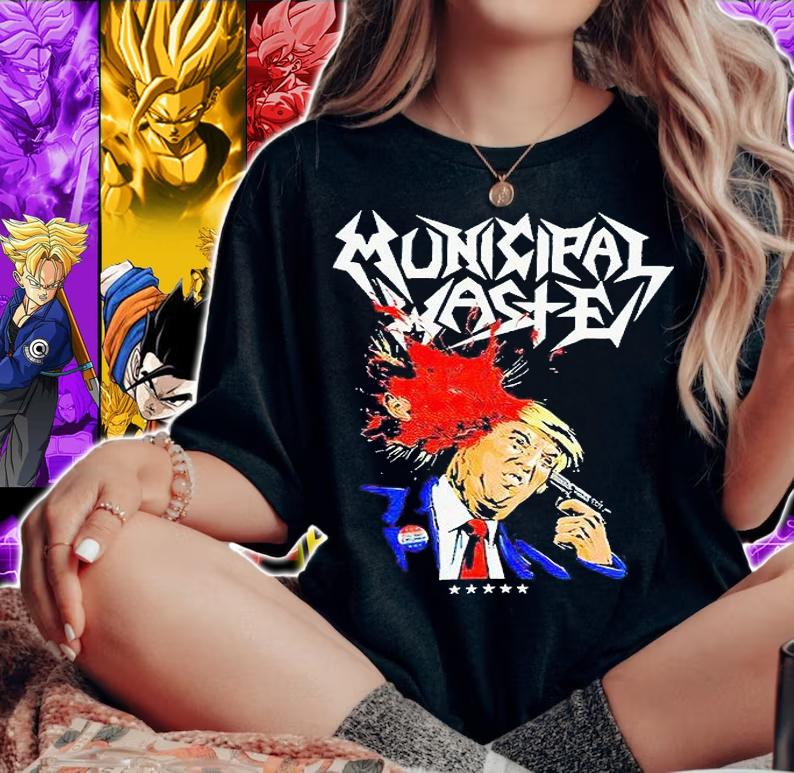 Donald Trump municipal waste T-shirt