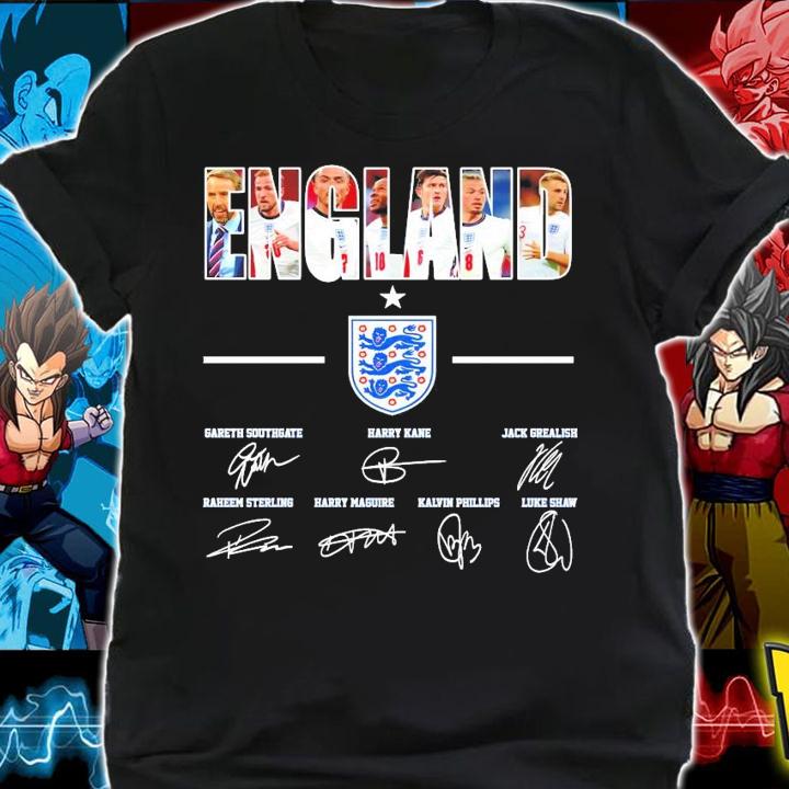 England national football team signature shirt shirt
