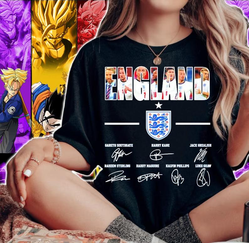 England national football team signature shirt woman shirt