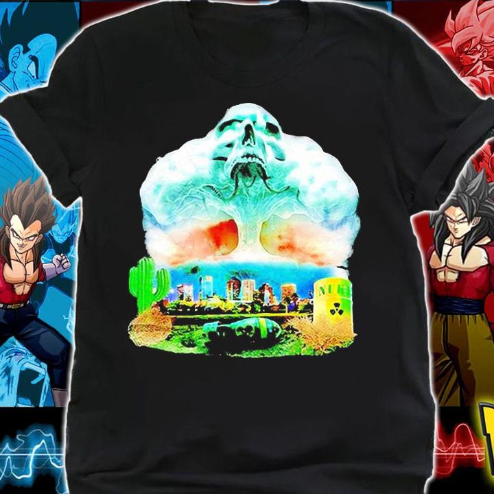 Faze Nuke Squad Explosion Nuclear Skull Cloud T-shirt shirt