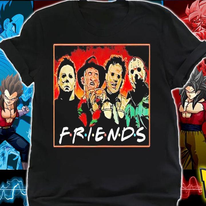 Friends horror Halloween Michael Myers scary movies funny T-shirt