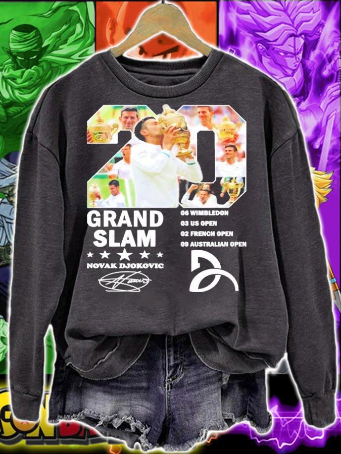 Grand Slam Novak Djokovic signature shirt