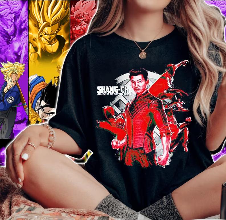 Marvel Studios Shang-Chi And The Legend Of The Ten Rings Move List T-shirt