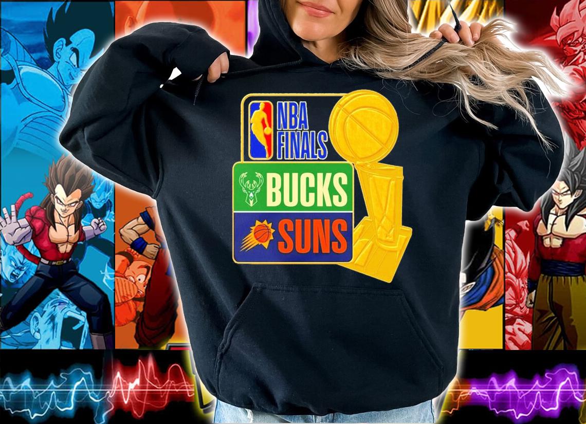 Milwaukee Bucks vs Phoenix Suns 2021 Finals shirt hoodie