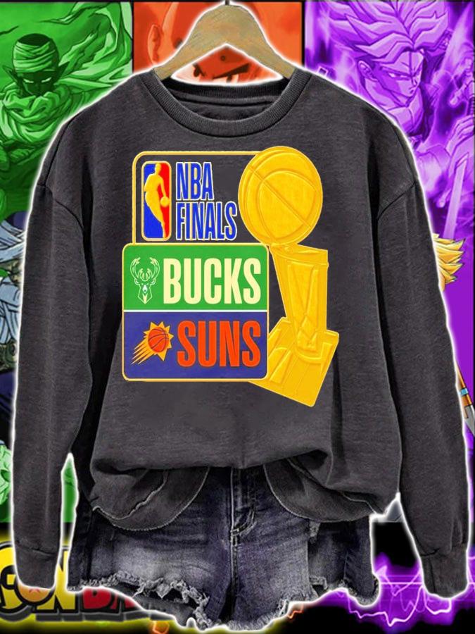 Milwaukee Bucks vs Phoenix Suns 2021 Finals shirt sweatshirt