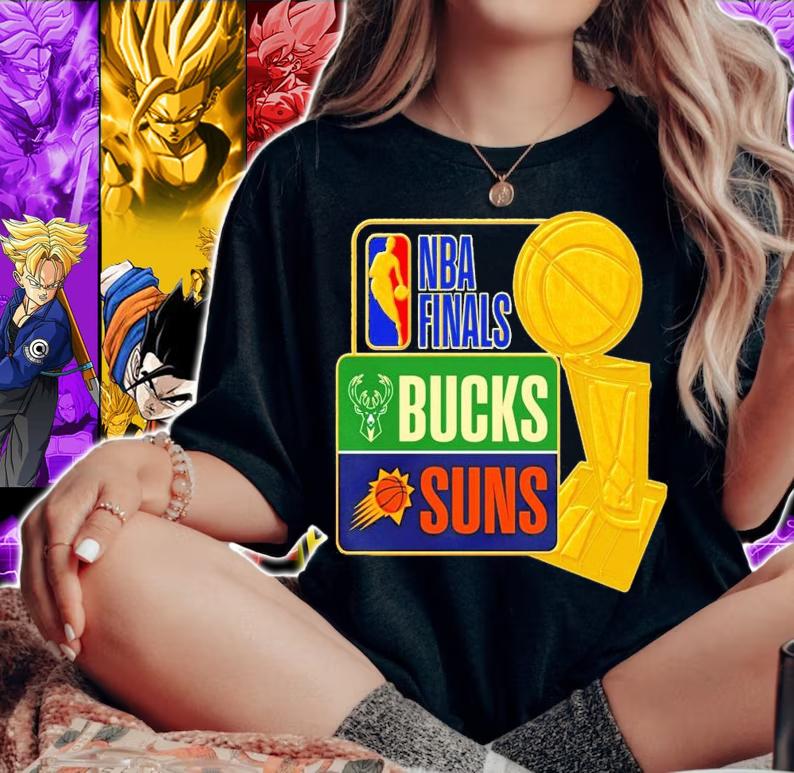 Milwaukee Bucks vs Phoenix Suns 2021 Finals shirt woman shirt
