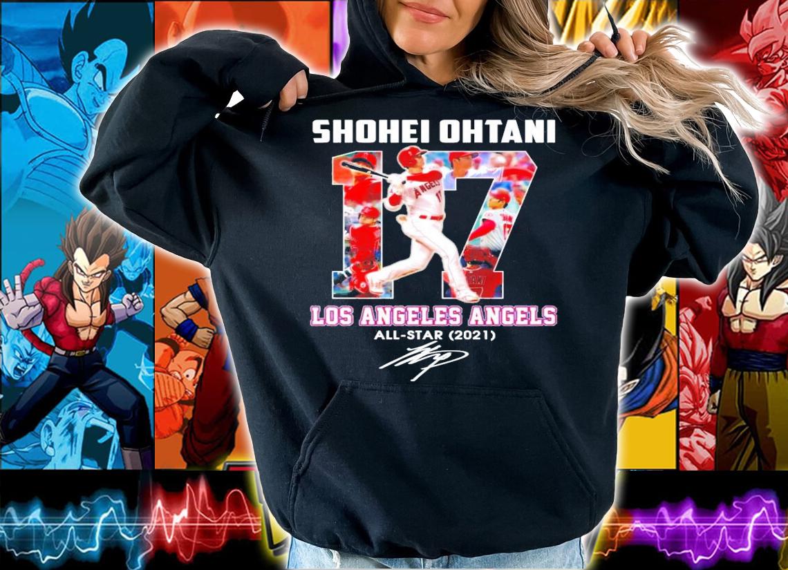 Shohei Ohtani Los Angeles Angels signature shirt hoodie
