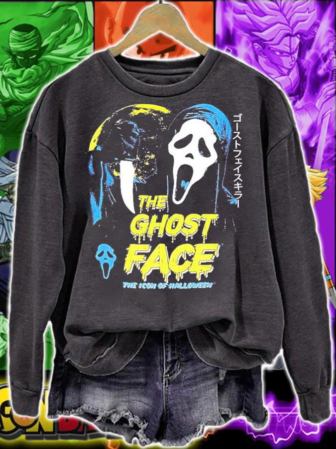 The Ghost face the icon of Halloween shirt sweatshirt