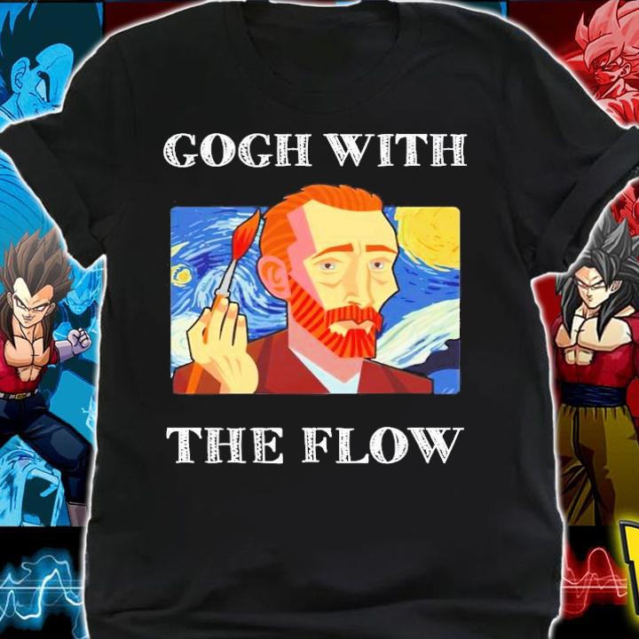 Van Gogh With The Flow t-shirt shirt