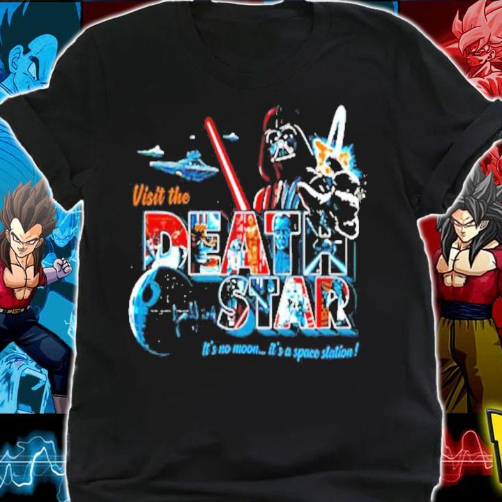 Visit the Death Star it's no moon it's a space station shirt shirt