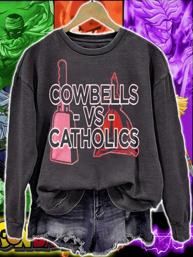 Cowbells vs Catholics shirt sweatshirt