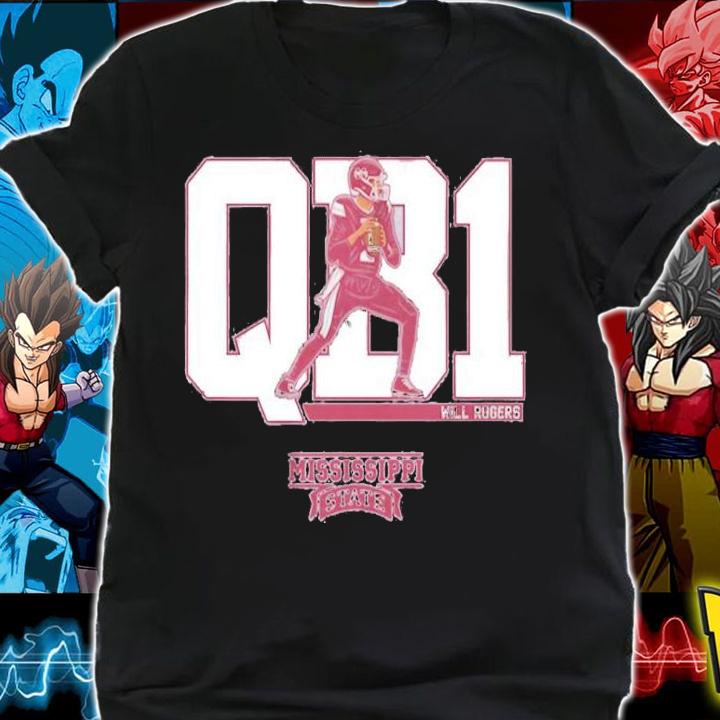 Mississippi State Will Rogers Qb1 Shirt