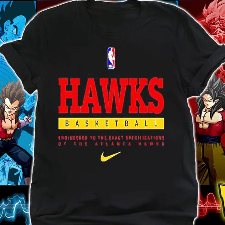 NBA Hawks Baseball engineered to the exact specifications of the Atlanta Hawks T-shirt