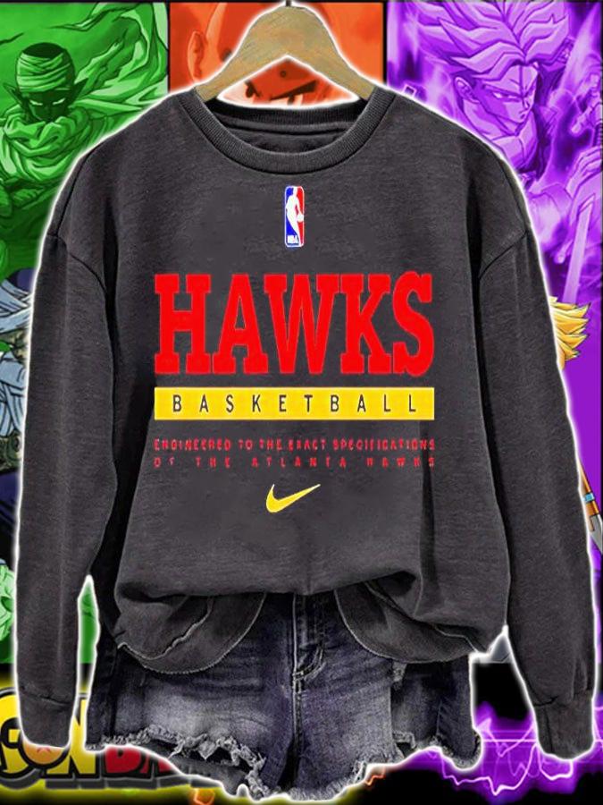 NBA Hawks Baseball engineered to the exact specifications of the Atlanta Hawks T-shirt