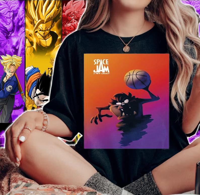Space Jam a new legacy taz poster shirt