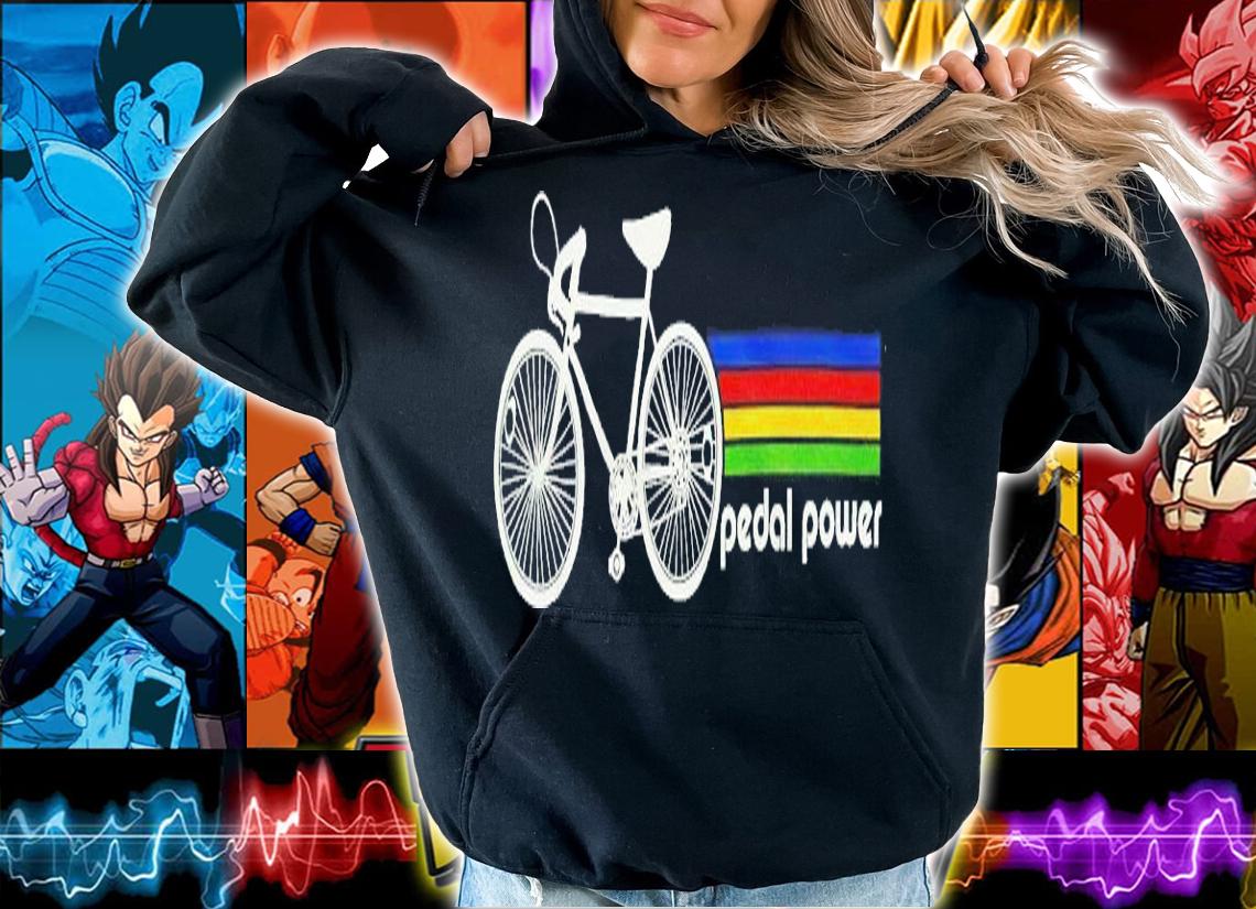 Bicycle Pedal Power shirt hoodie