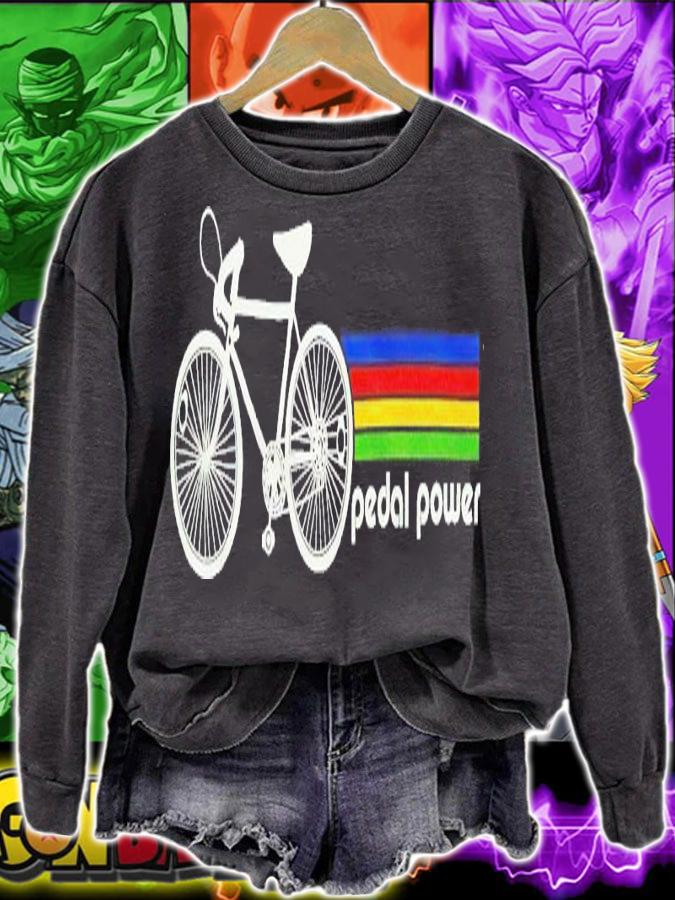 Bicycle Pedal Power shirt sweatshirt