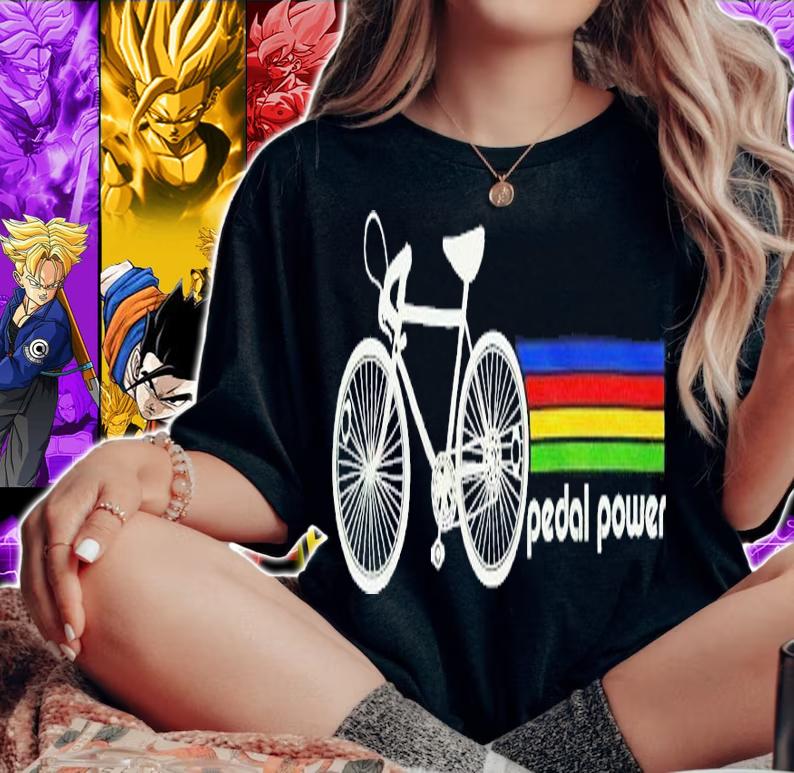 Bicycle Pedal Power shirt woman shirt