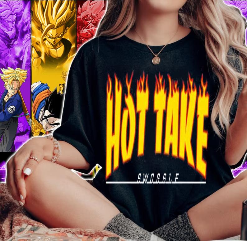 Swoggle hot take shirt woman shirt