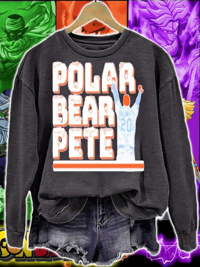 Polar Bear Pete Alonso shirt sweatshirt