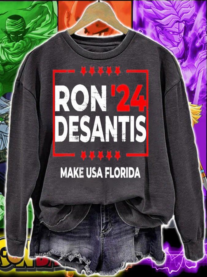 Ron '24 Desantis Make Usa Florida shirt sweatshirt