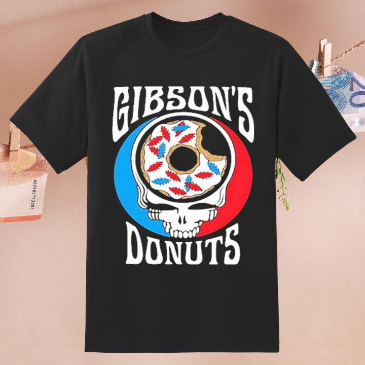 Gibson'S Donuts Grateful Dead Dunkin' Donuts T-Shirt