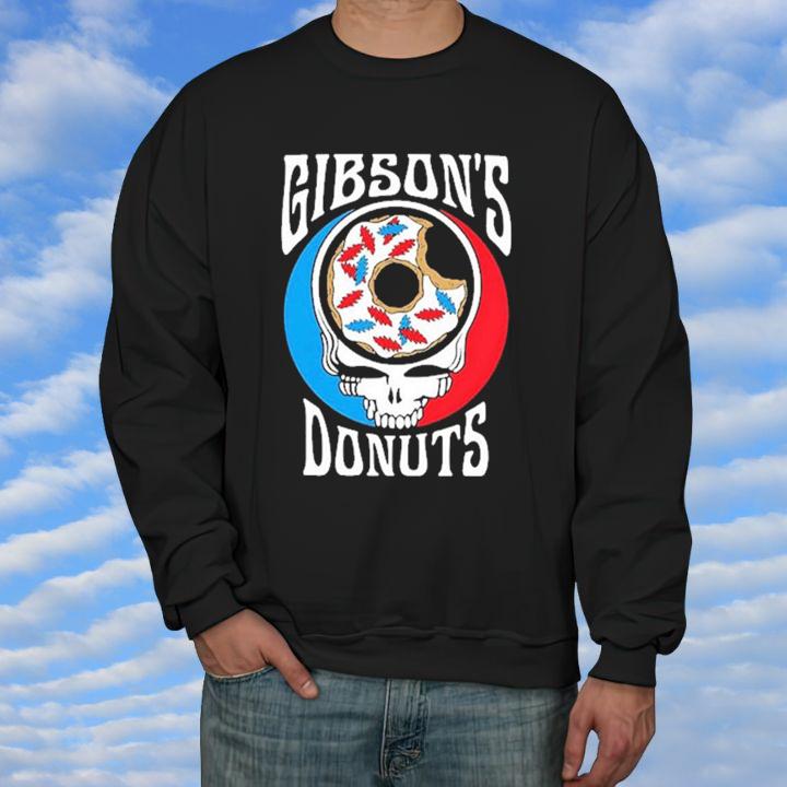 Gibson'S Donuts Grateful Dead Dunkin' Donuts T-Shirt sweatshirt