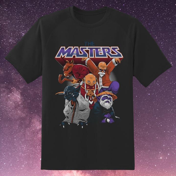 Masters Roshi Yoda Dohko Libra Mage Dragon Ball Shirt for Fans