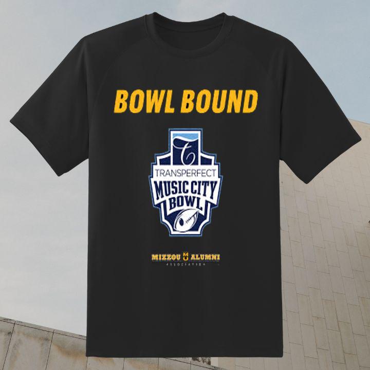 Mizzou Tigers 2024 TransPerfect Missouri Bound for Music City Bowl T-Shirt